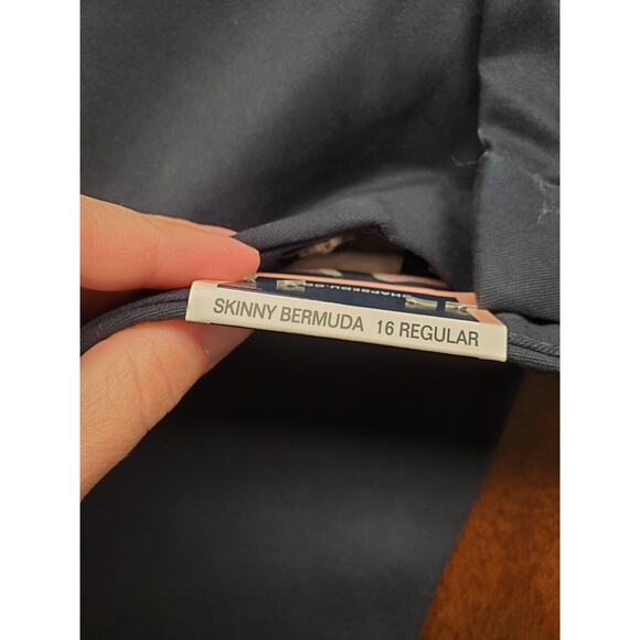 NEW Boy's Navy School Uniform Shorts | CHAPS Skinny Bermuda - Picture 6 of 8